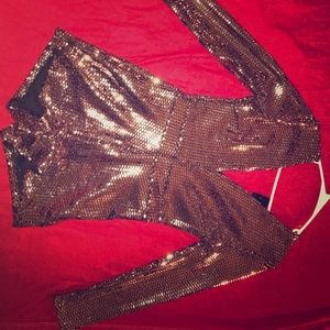 Long sleeve jumpsuit